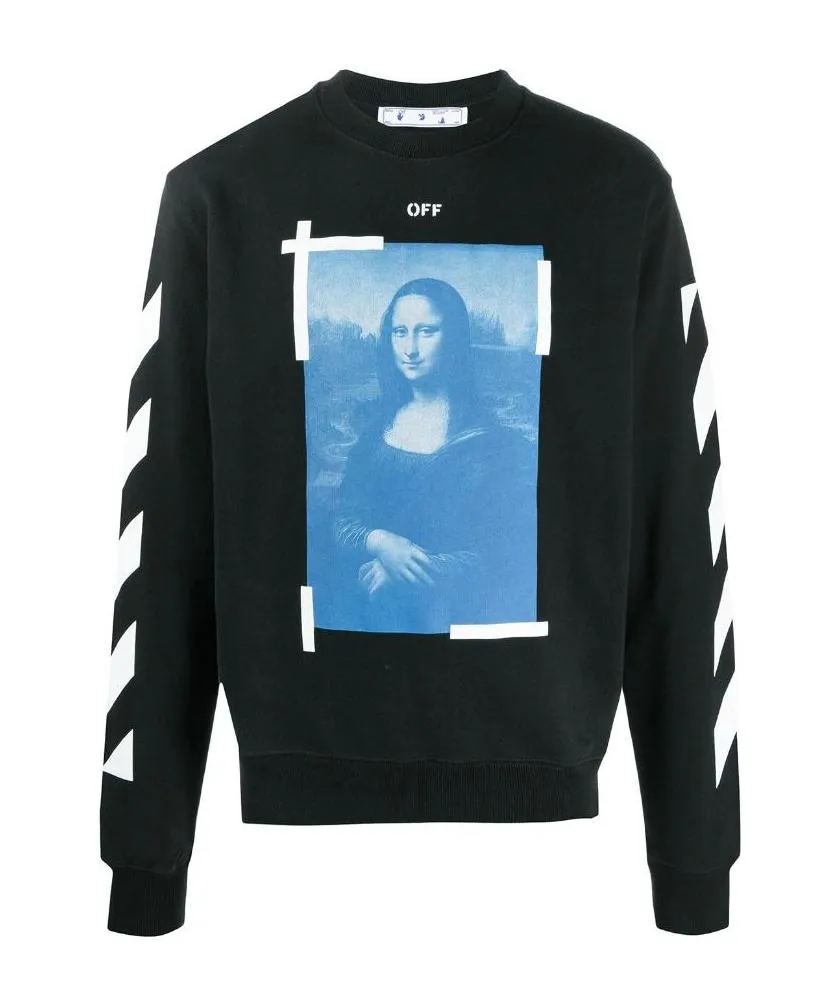 Mona Lisa Print Sweatshirt