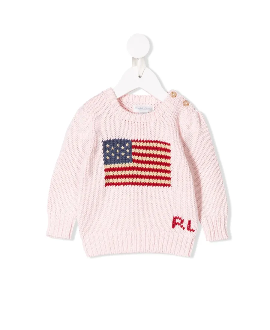 Flag Pattern Pullover