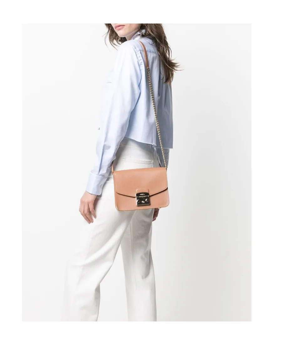 Metropolis Leather Crossbody Bag