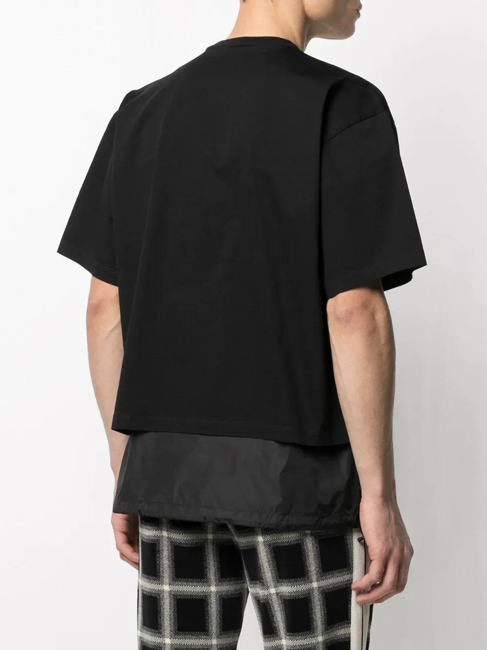 Logo-Patch Removable-Panel T-Shirt