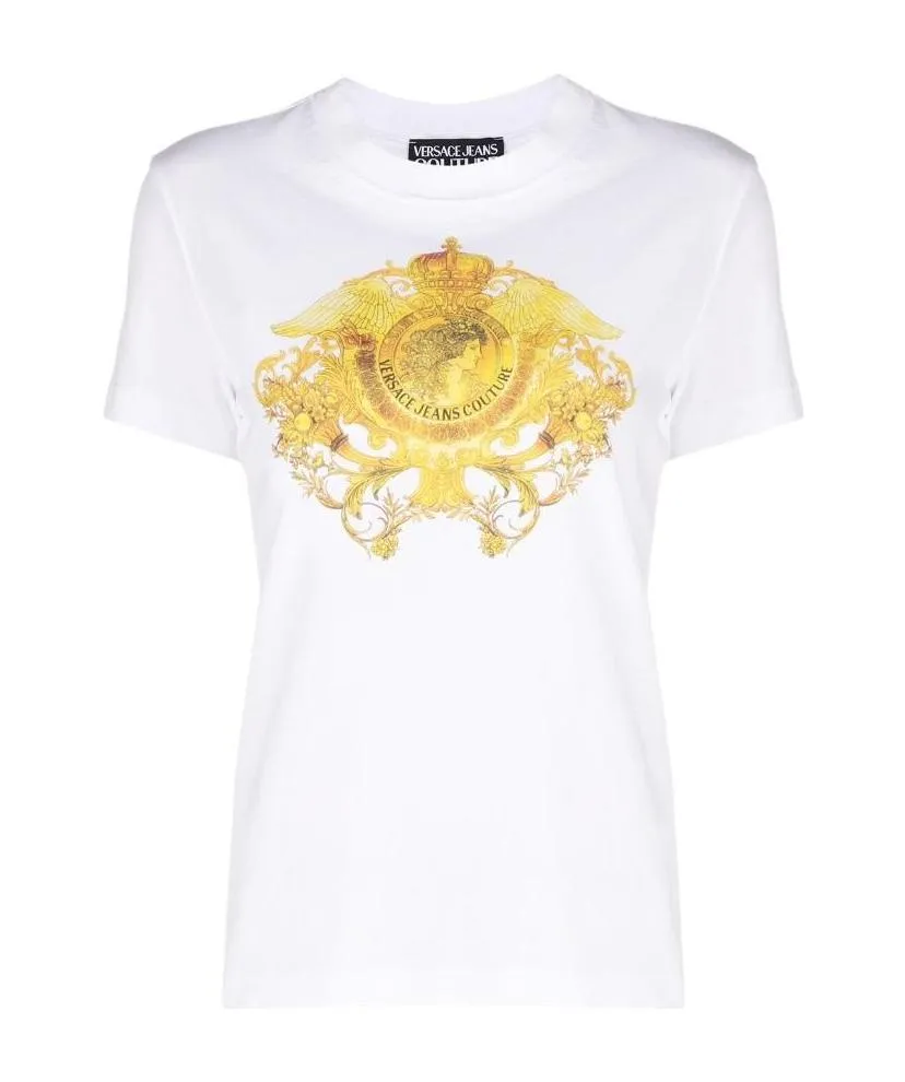 Rococo Crystal-Motif T-Shirt
