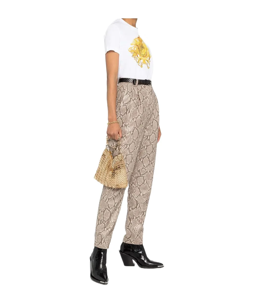 Rococo Crystal-Motif T-Shirt