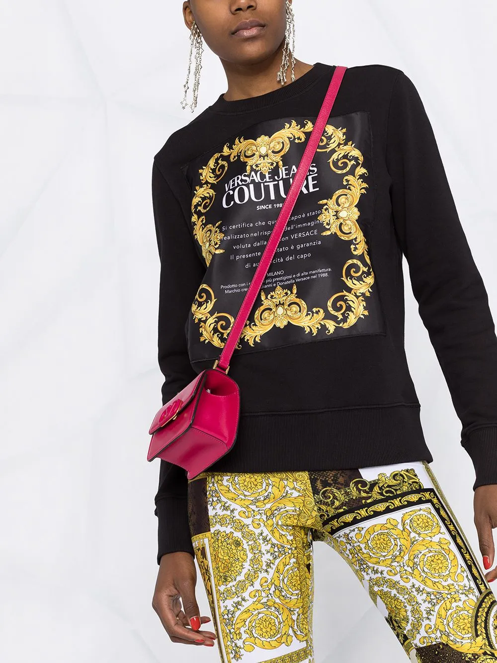 Logo-Print Crew-Neck Sweatshirt