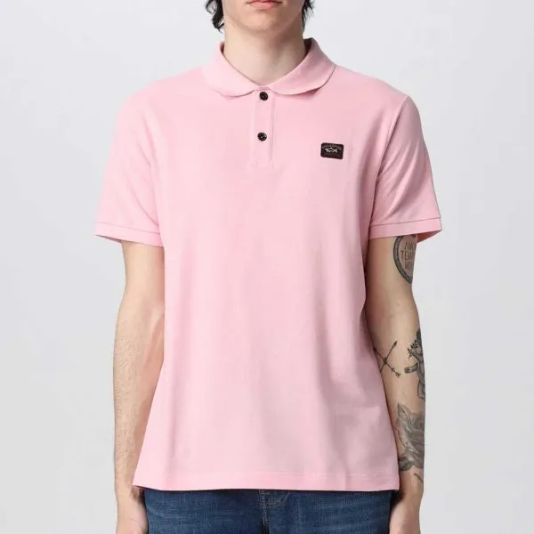 Paul & Shark Pique Knit Polo Shirt