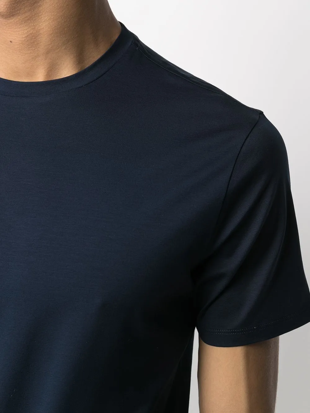 Plain Crew-Neck T-Shirt