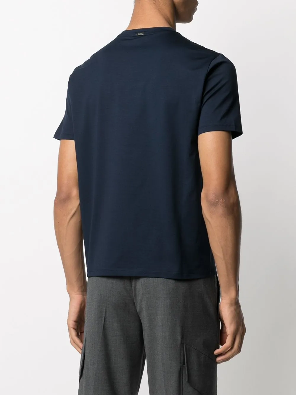 Plain Crew-Neck T-Shirt