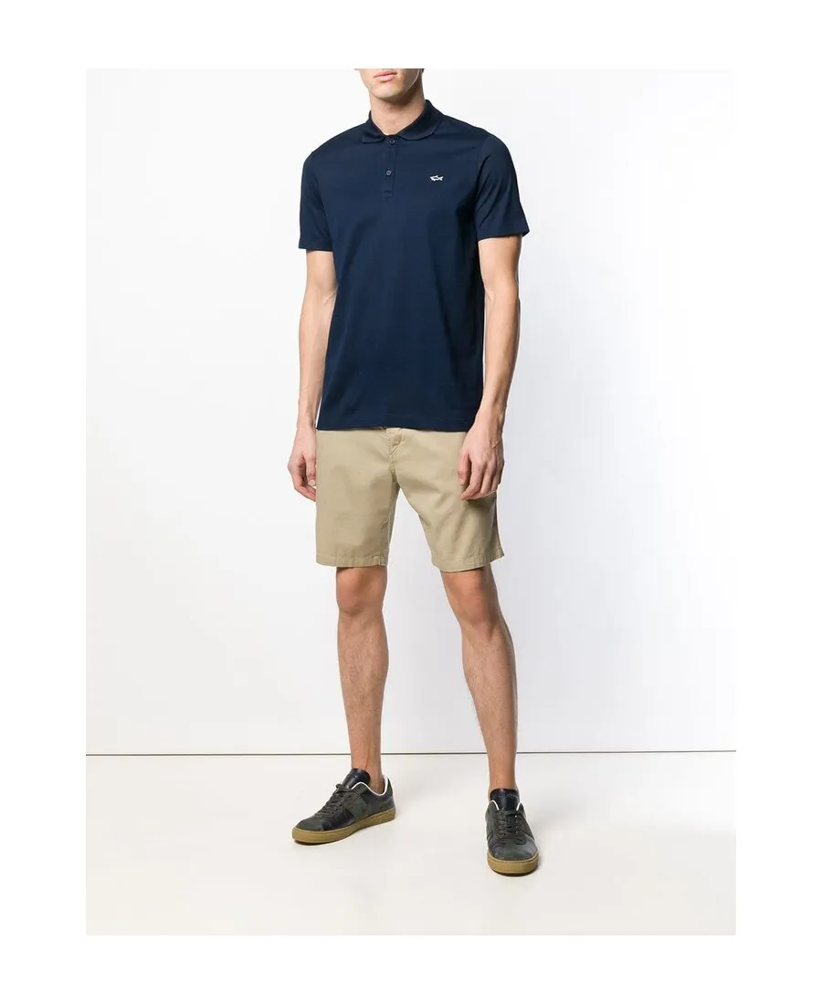 Paul & Shark Double Pique Polo Shirts