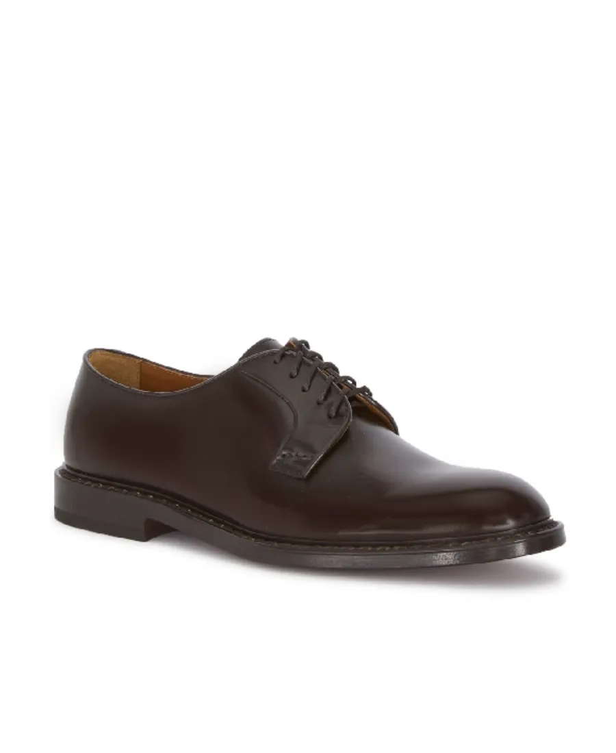 Doucal's Almond Toe Lace-Up Derby Shoes