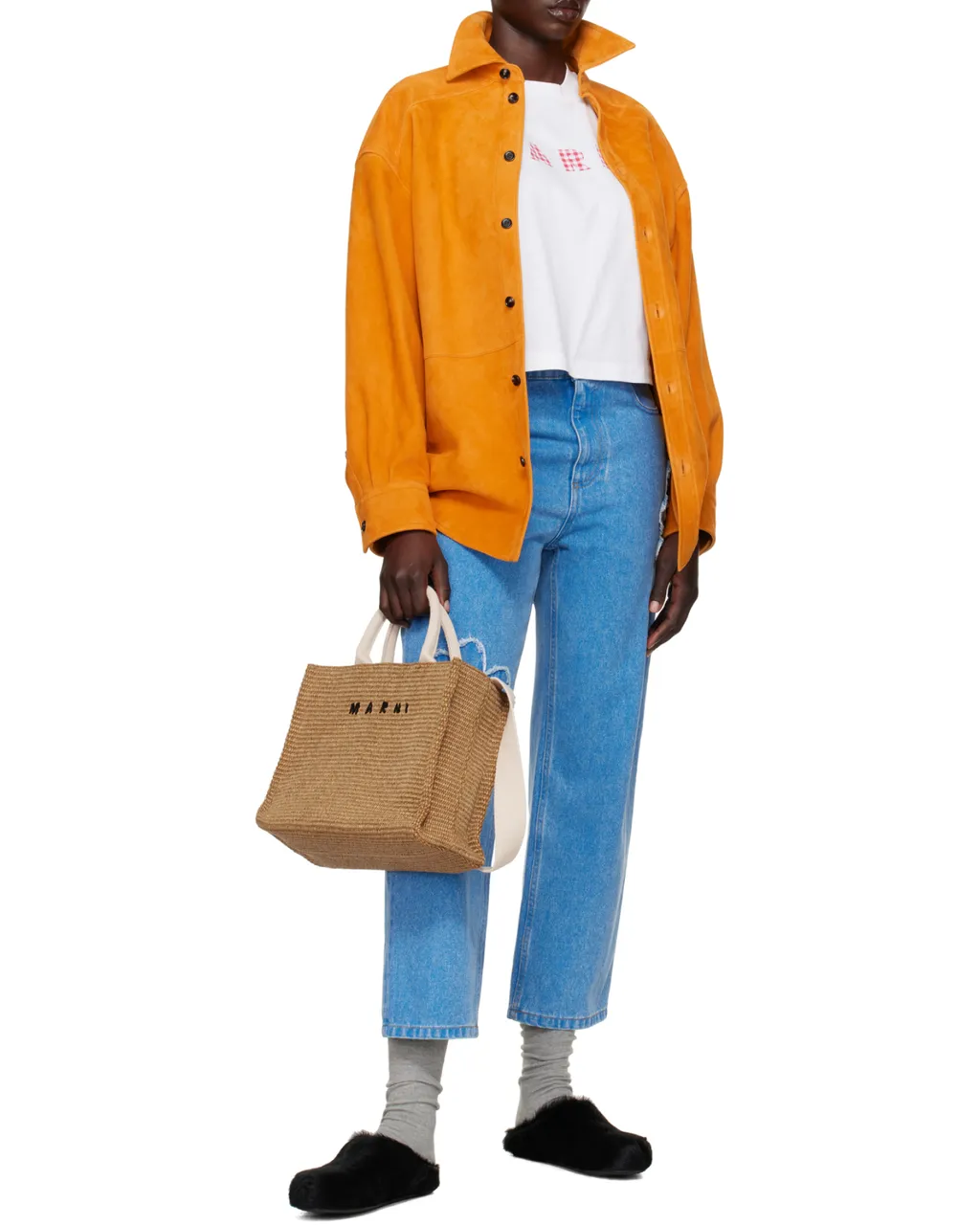 Marni Fluffy Flat Mules