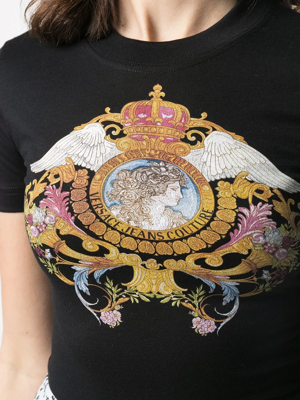 Graphic Print Cotton T-Shirt