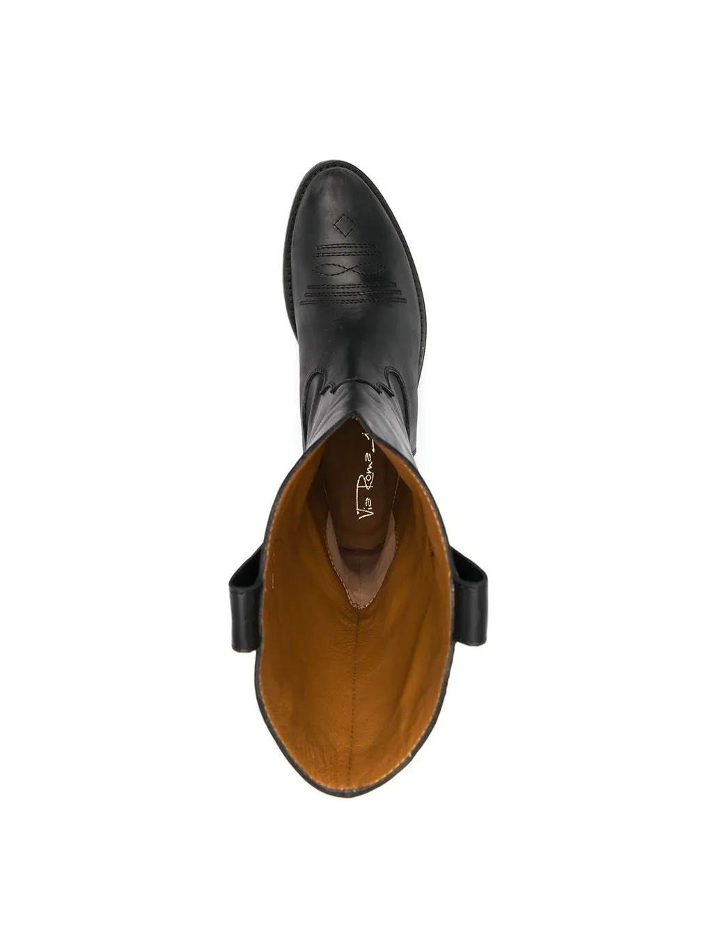 Via Roma 15 Pointed-Toe Cowboy Boots