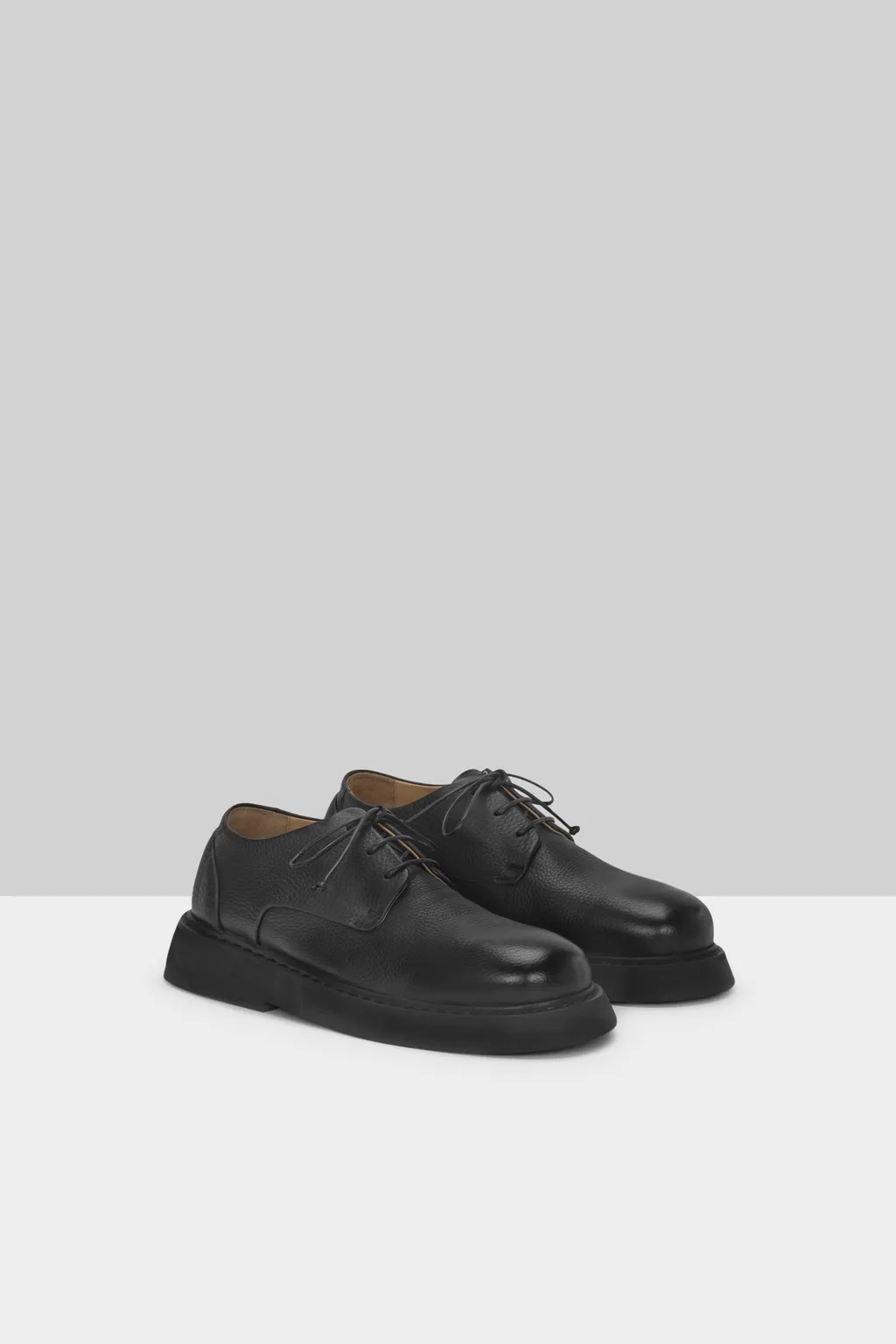 Marsll Chunky Round-Toe Derby Shoes