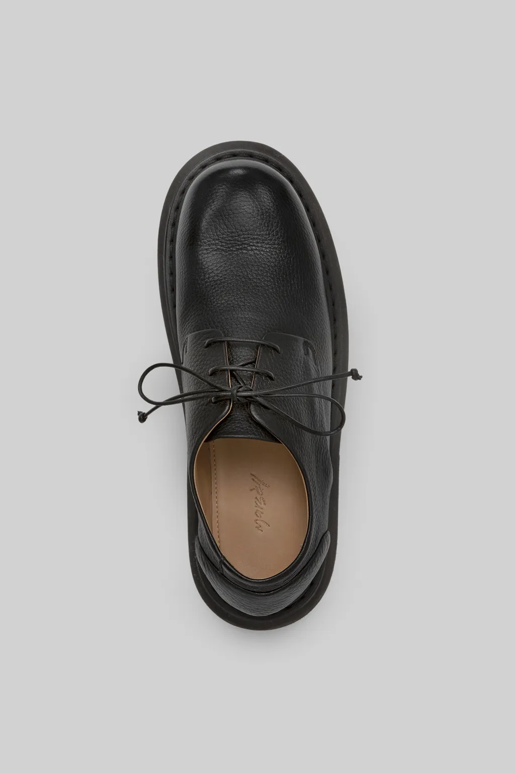 Marsll Chunky Round-Toe Derby Shoes