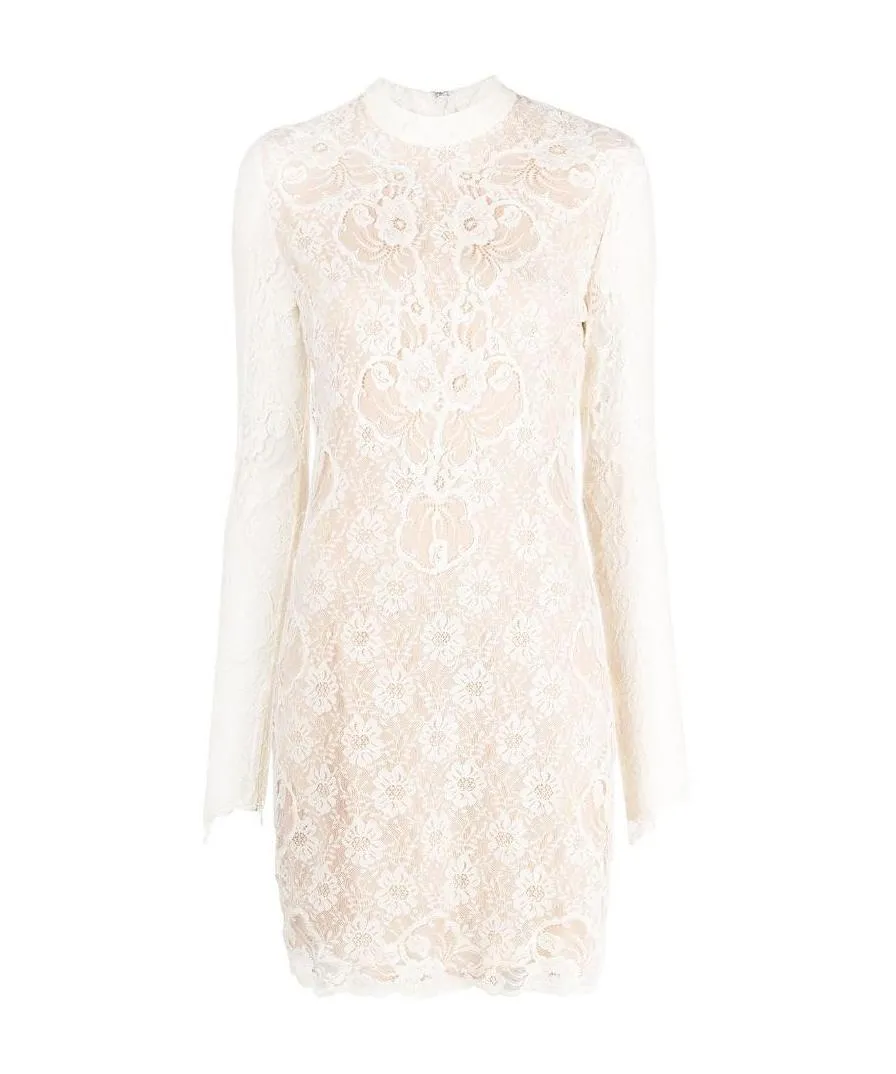 Floral Lace Shift Dress