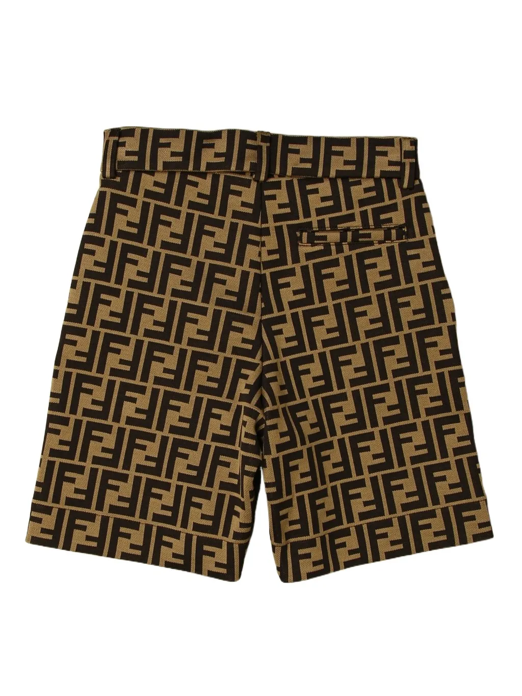 Fendi Kids Allover Ff Motif Shorts