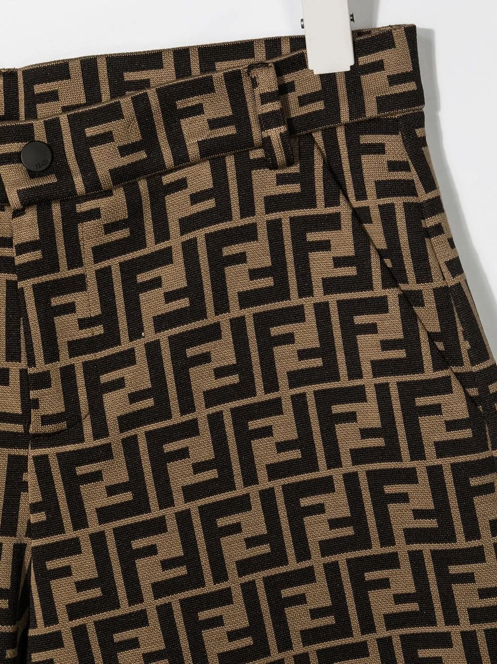 Fendi Kids Allover Ff Motif Shorts
