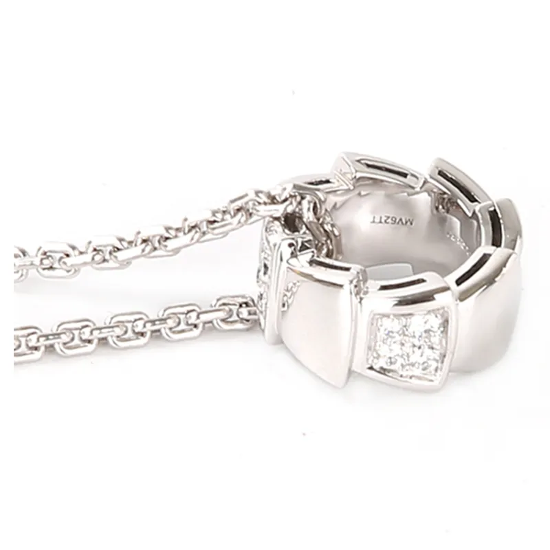 Serpenti Viper Series Logo Necklace
