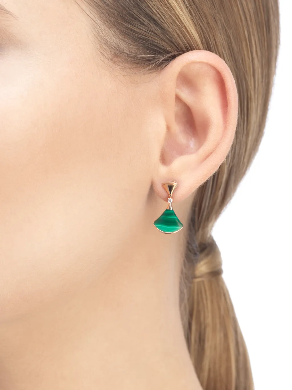 Logo Stud Earrings