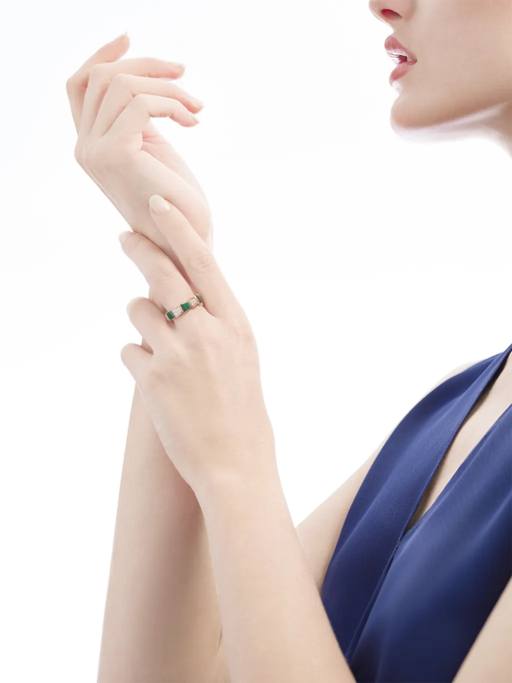 Viper Rose Gold Ring