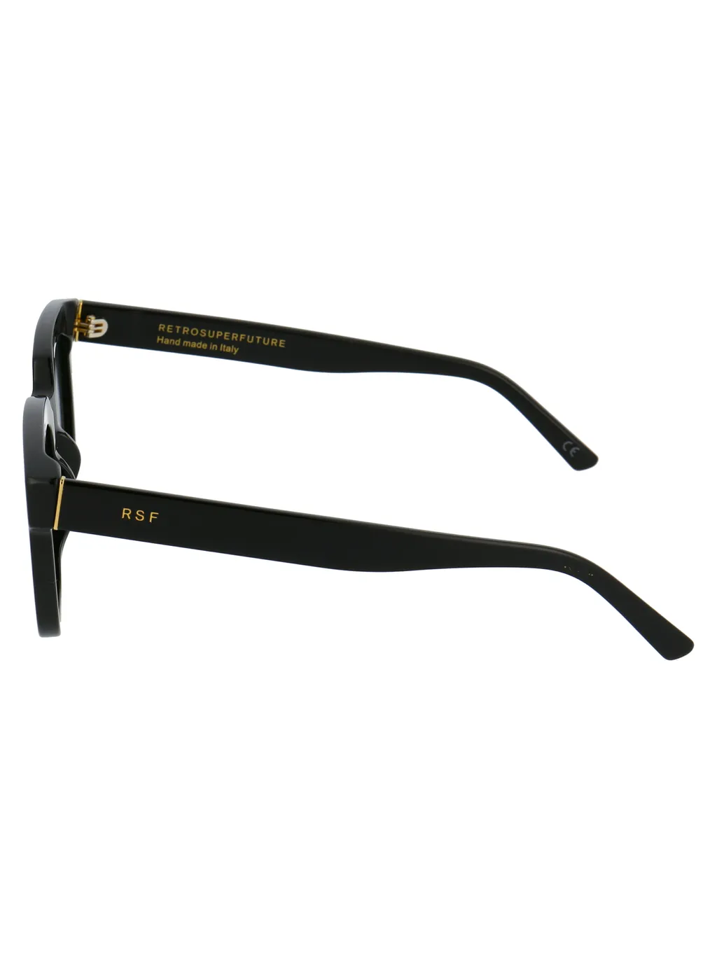 Black Logo Sunglasses