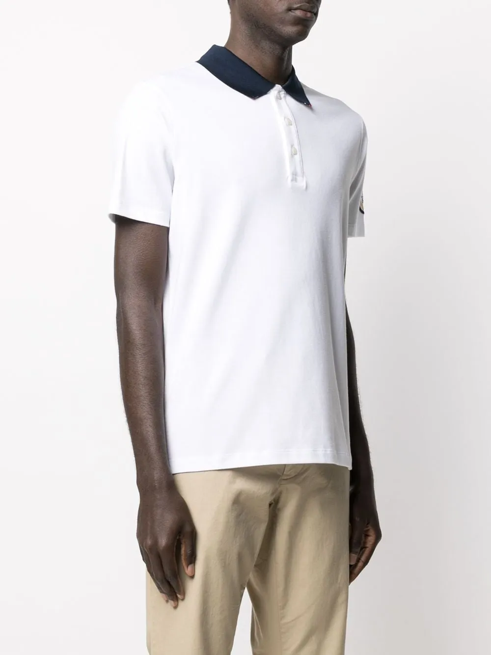 Logo Patch Polo Shirt