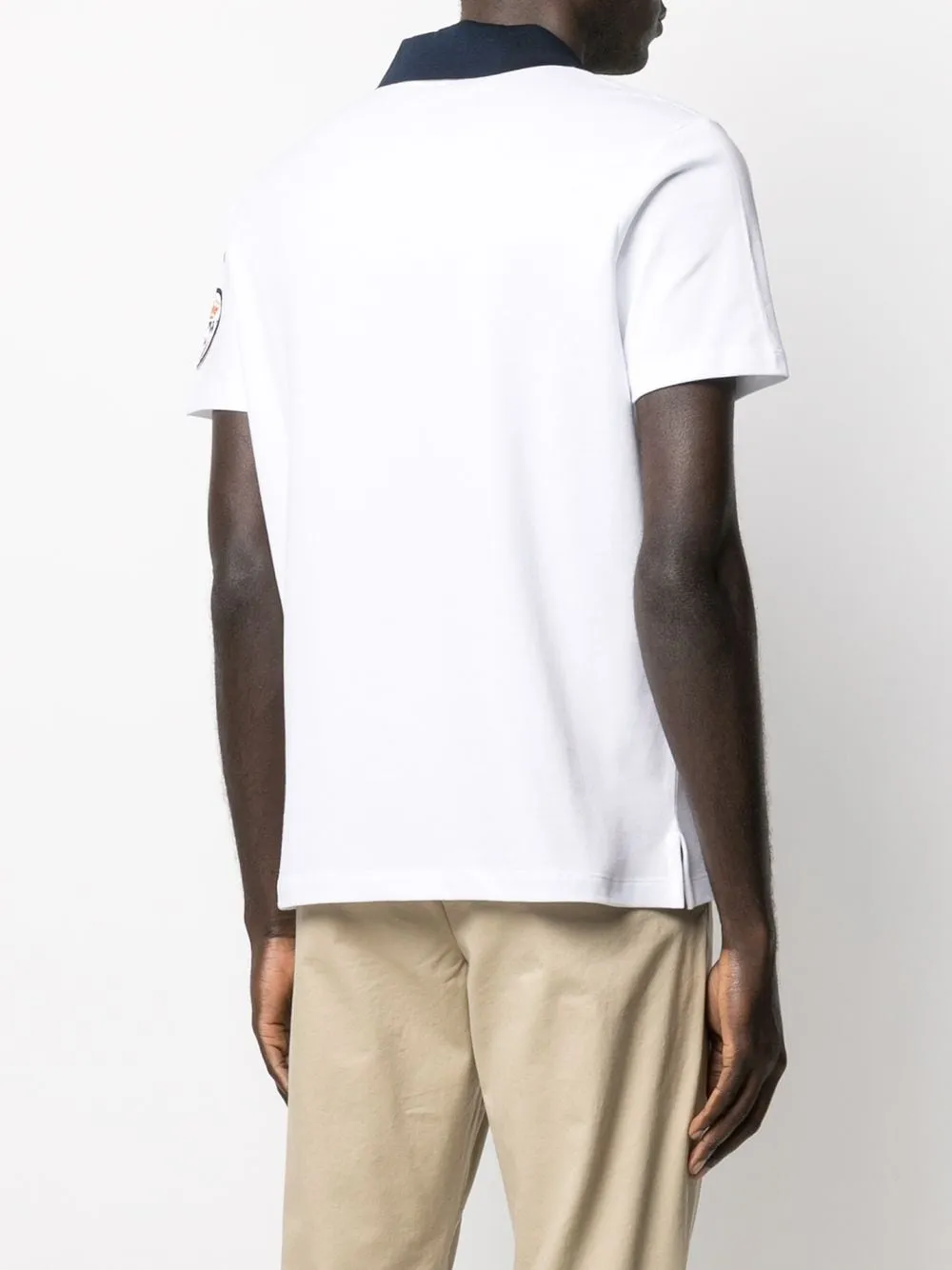 Logo Patch Polo Shirt