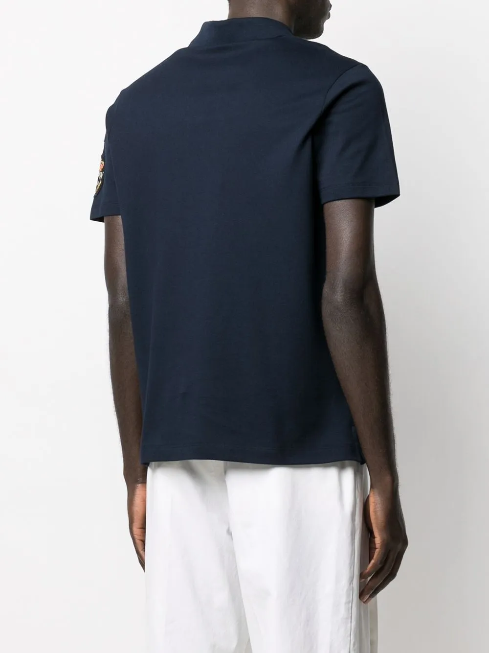 Logo Patch Polo Shirt