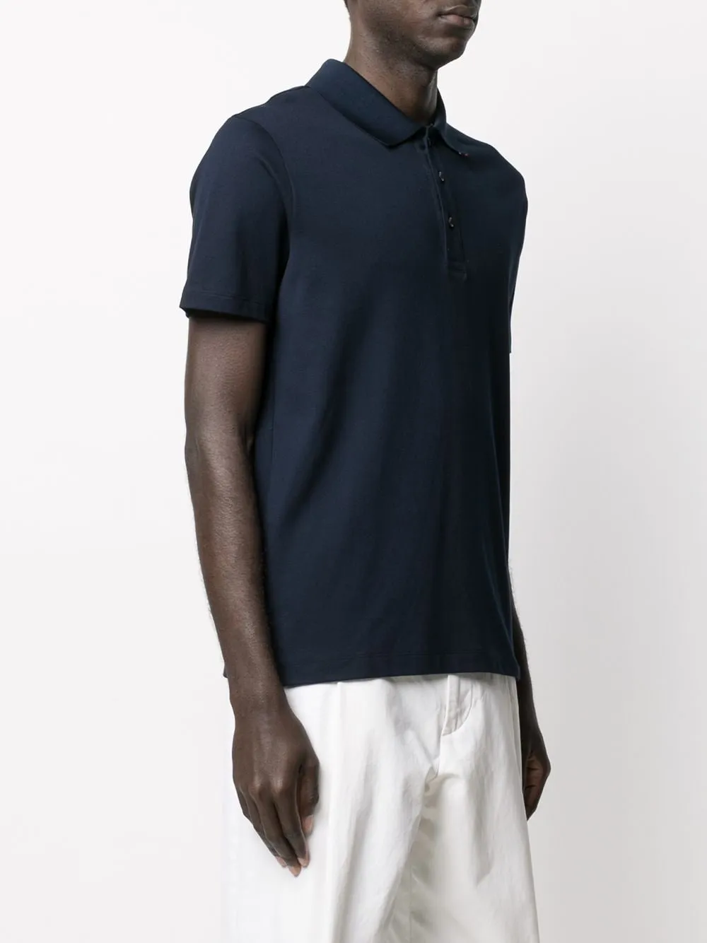 Logo Patch Polo Shirt