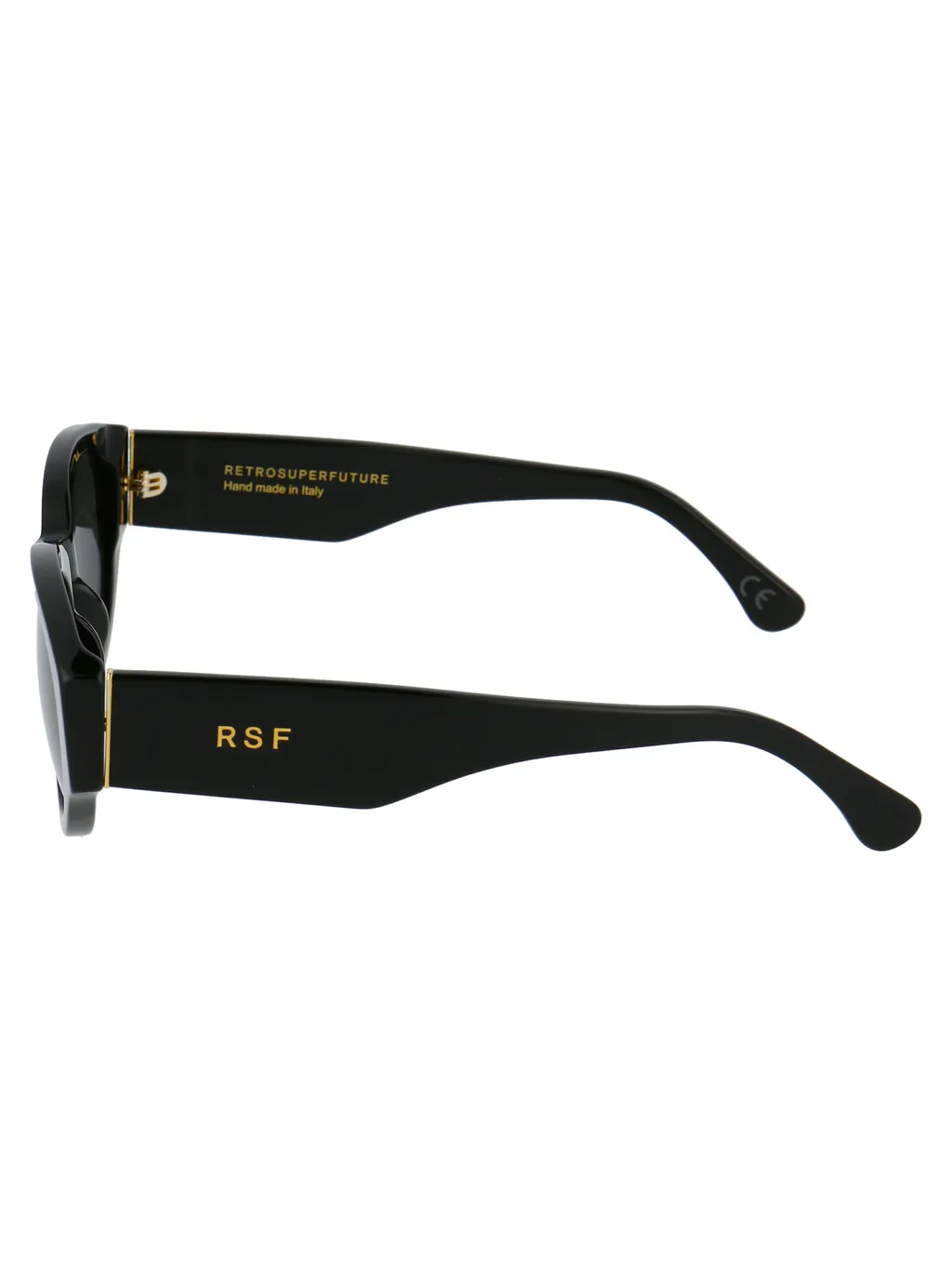 Black Logo Sunglasses