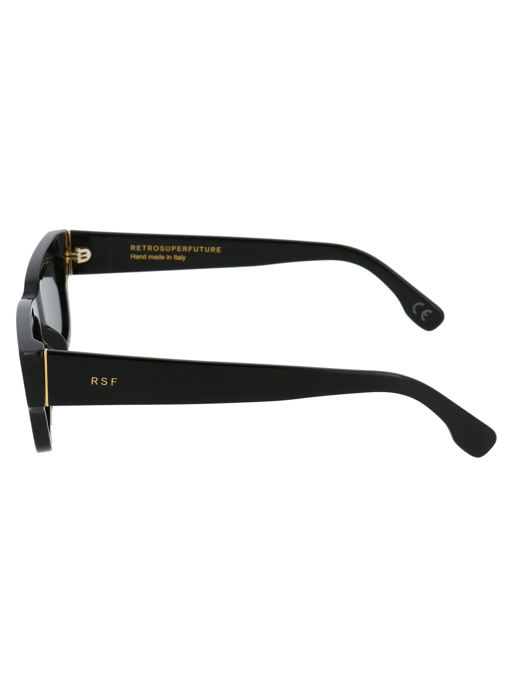 Black Logo Sunglasses