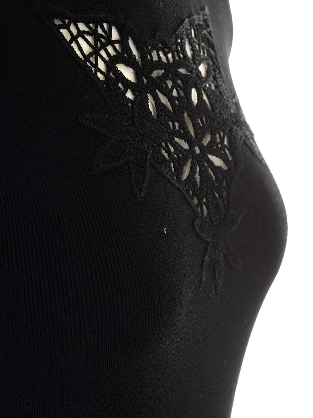 Embroidered Chest Mini Dress