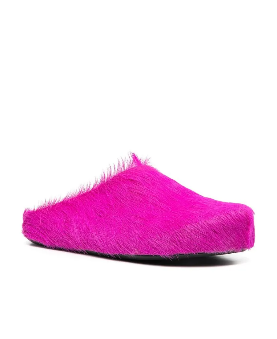 Marni Fussbett Textured Mules
