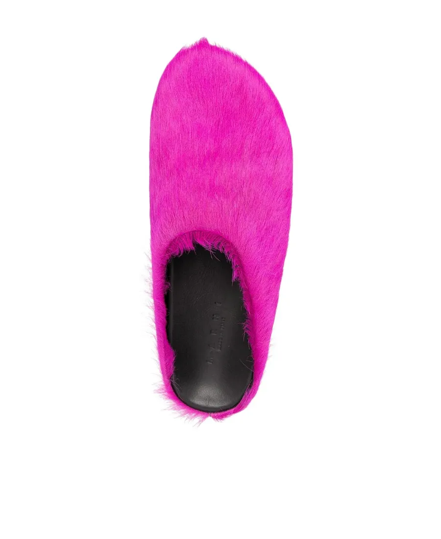 Marni Fussbett Textured Mules