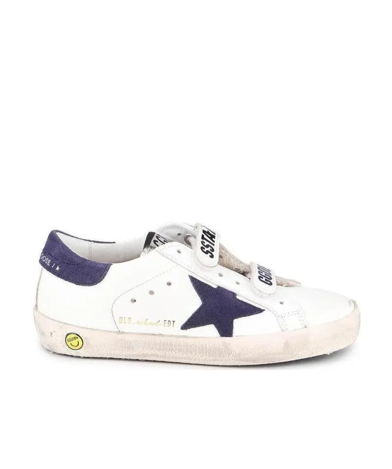 Golden Goose Kids Old School Double Strap Sneakers