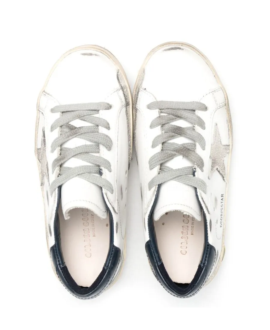 Golden Goose Kids Superstar Lace-Up Sneakers