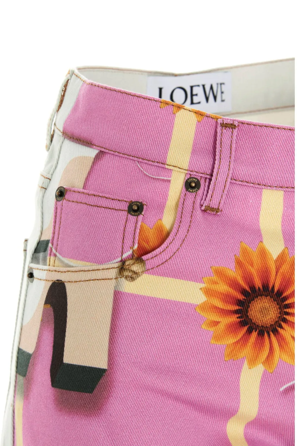 X Anthea Hamilton Wide-Leg Jeans