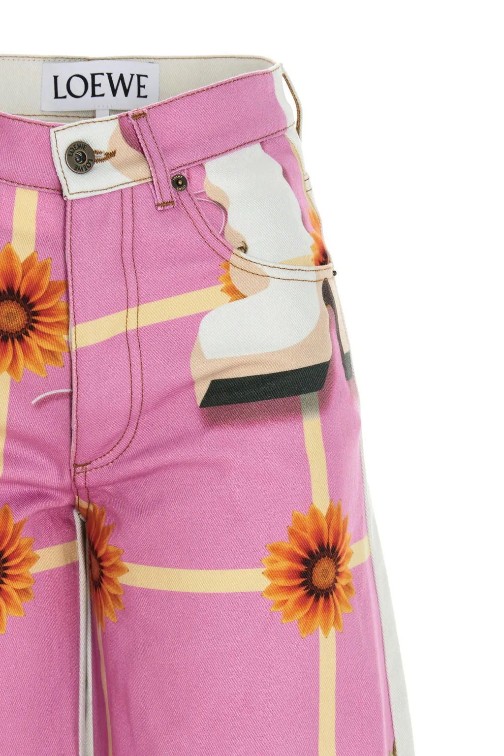 X Anthea Hamilton Wide-Leg Jeans