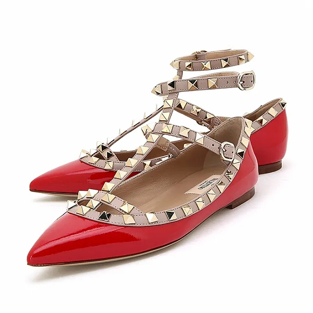 Rivet Detail Flats