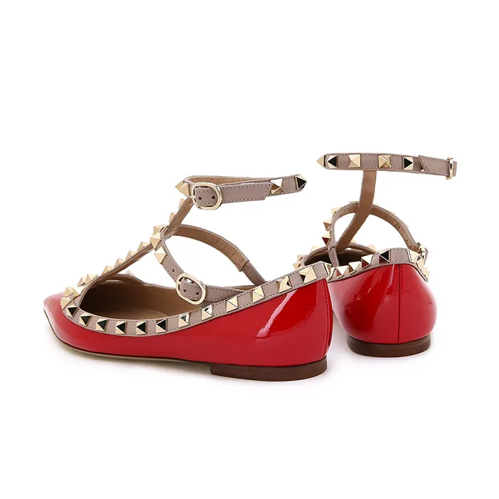 Rivet Detail Flats
