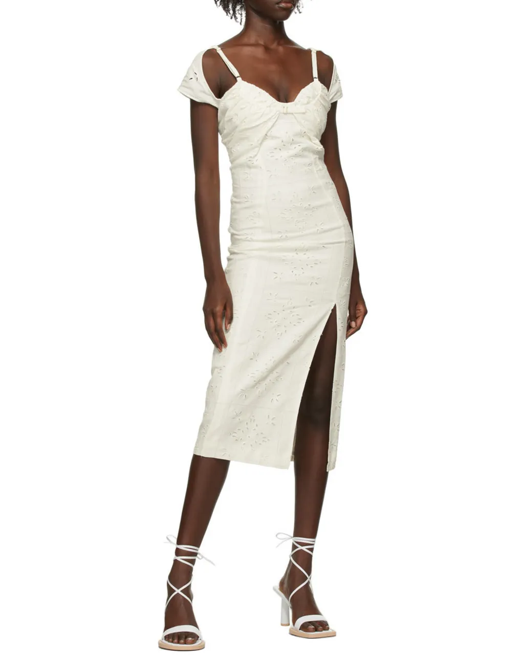 Broderie Anglaise Midi Sundress