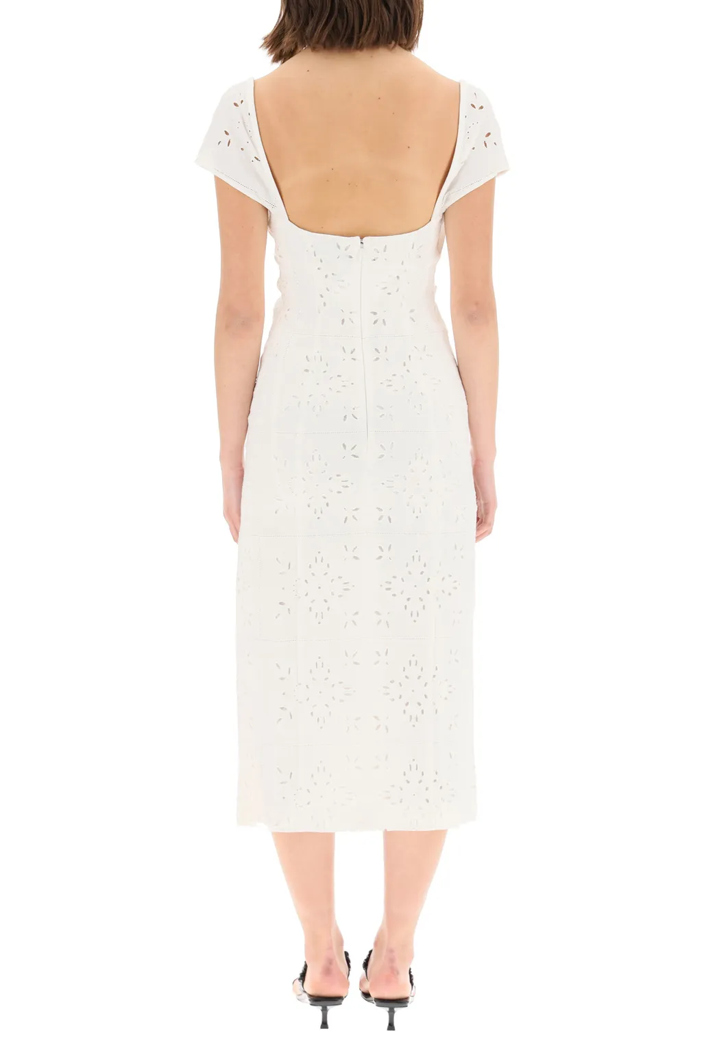 Broderie Anglaise Midi Sundress