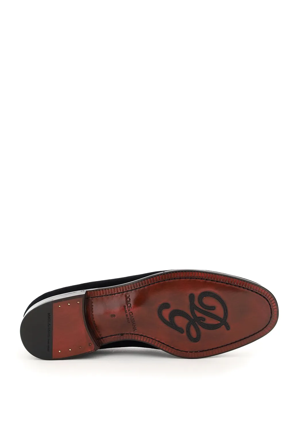 Dolce & Gabbana Monogram Embroidered Loafers