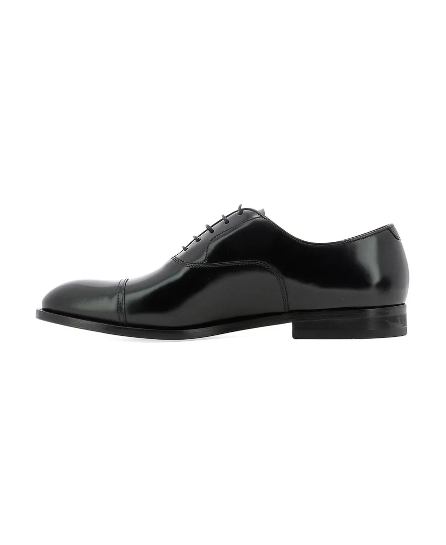 Doucal's Almond Toe Lace-Up Oxford Shoes