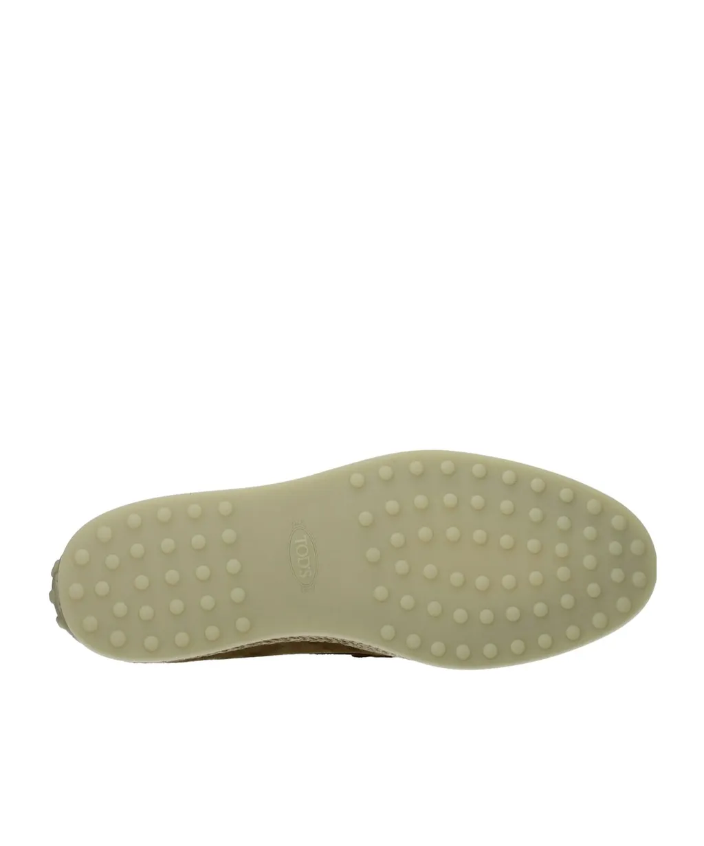 Tod's Round Toe Slip-On Loafers