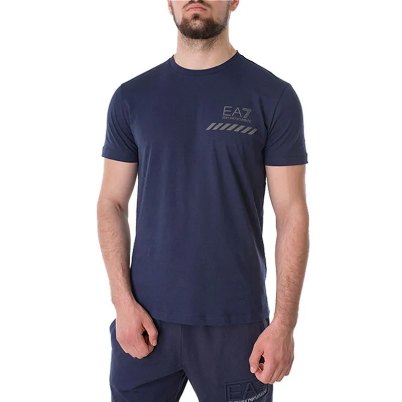 Round Collar Logo T-Shirt