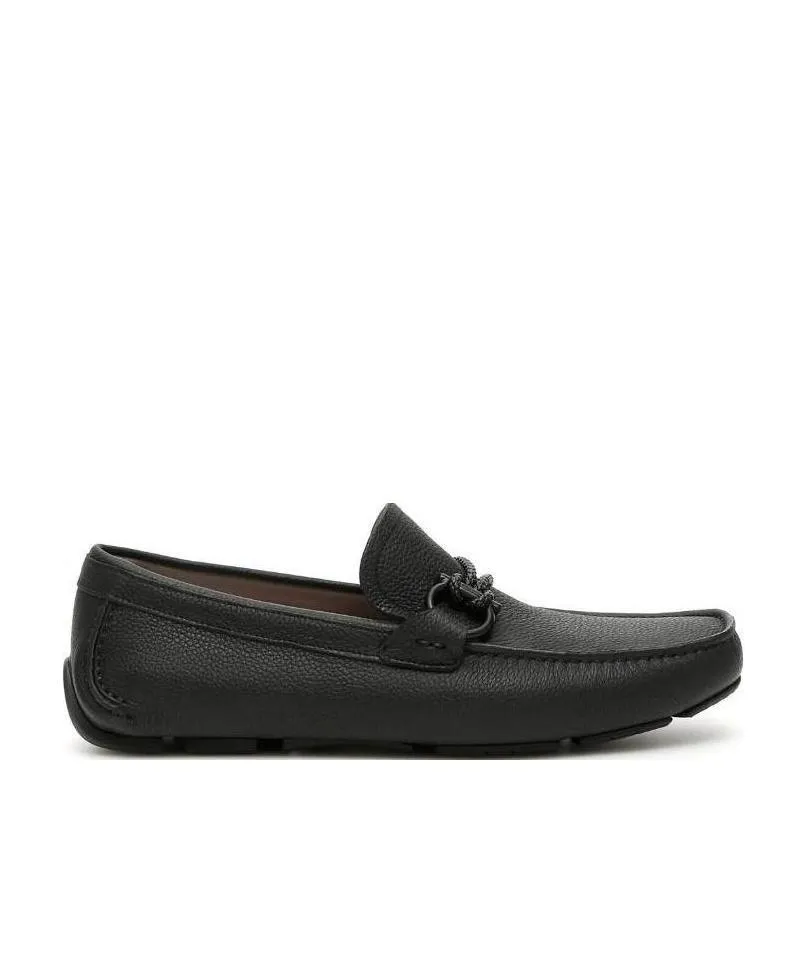 Salvatore Ferragamo Round Toe Loafers