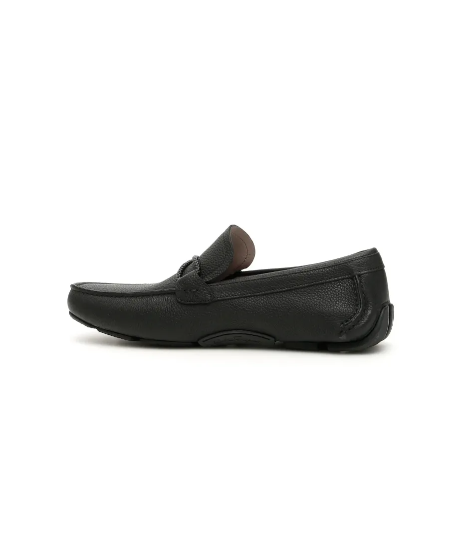 Salvatore Ferragamo Round Toe Loafers