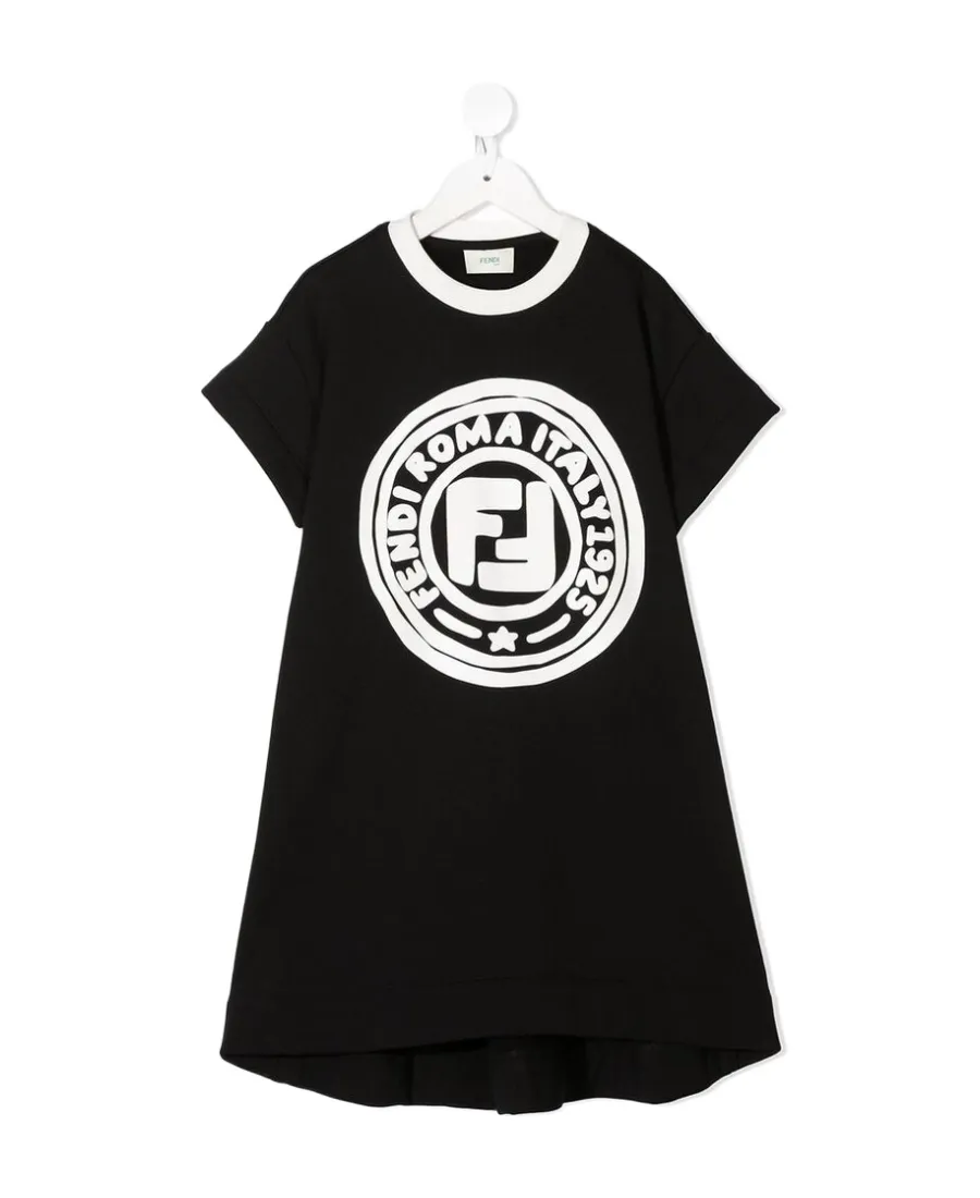 Logo-Print Dress