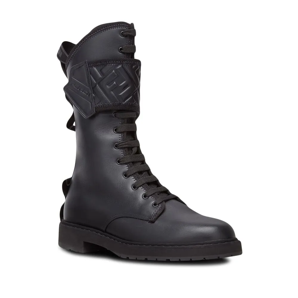 High Ankle Biker Boots