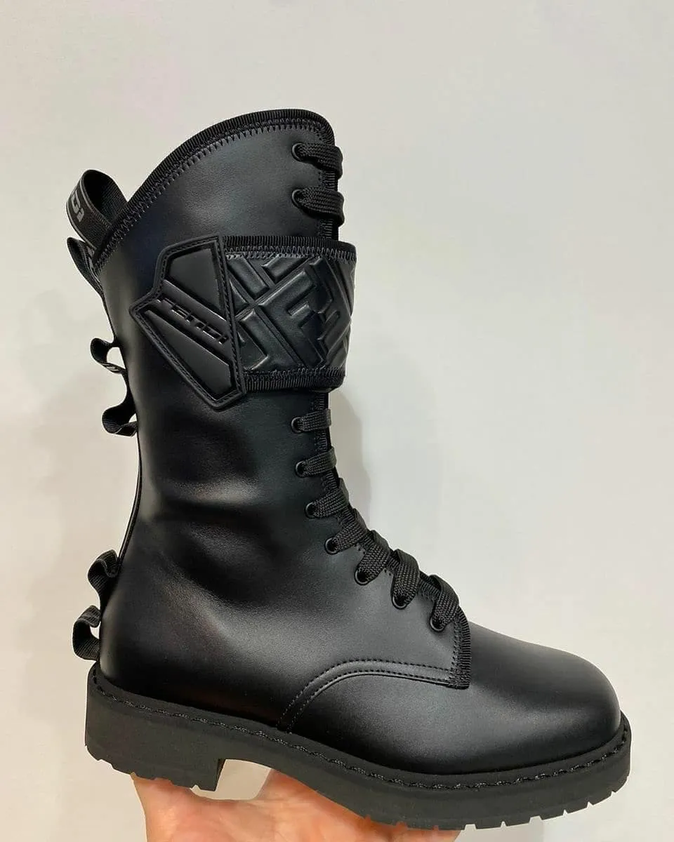High Ankle Biker Boots